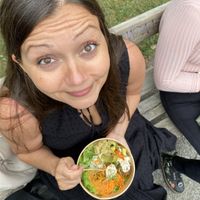 Awesome falafel bowl  at Ginko - Greenhouse in Graz