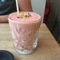 Strawberry smoothie  at Ginko - Greenhouse in Graz