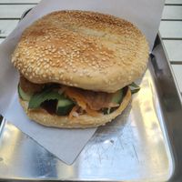 Banh Mi Bagel at Ginko - Greenhouse in Graz