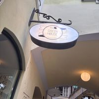 Be on the lookout for this sign in a small side passageway  at Ginko - Greenhouse in Graz