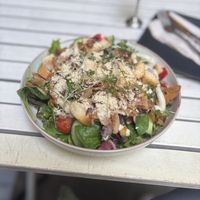 Vegan ceasar salad  at Ginko - Greenhouse in Graz