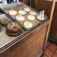   at Clint's Bakery in Breckenridge