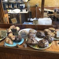   at Clint's Bakery in Breckenridge