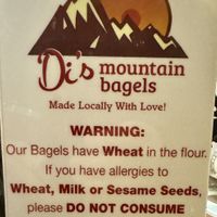 Note: no vegan bagels here (server confirmed all have milk)  at Clint's Bakery in Breckenridge