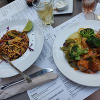 Pasta y albóndigas at Hicuri in Granada