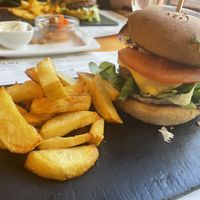 Beyond meat burger  at Hicuri in Granada