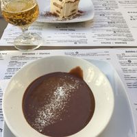 Chocolate pudding  at Hicuri in Granada