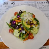 Salad at Hicuri in Granada