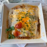 Lasagna(!!!) at Hicuri in Granada
