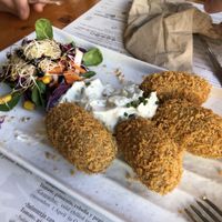 Las mejores croquetas de shiitake del mundo  at Hicuri in Granada