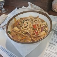 Pad Thai - oh I needed this and I loved it! at Hicuri in Granada