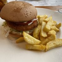 Vegan Burger (Chicken Style)   at Hicuri in Granada