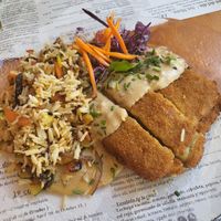 Cordon bleu at Hicuri in Granada