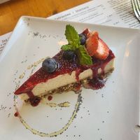Cheesecake at Hicuri in Granada