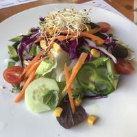 Salad (our option for plate 1 with menu of day)  at Hicuri in Granada