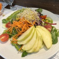 The house salad  at Hicuri in Granada