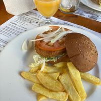 Burguer estilo pollo at Hicuri in Granada