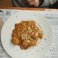 Saitan tikka masala at Hicuri in Granada