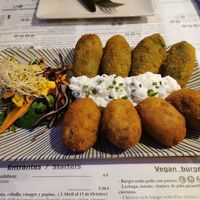 Superb, 3 different croquetas at Hicuri in Granada