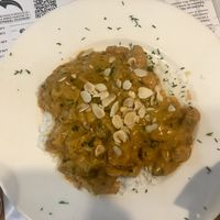 Seitán con tikka masala  at Hicuri in Granada