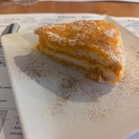 Carrot cake at Hicuri in Granada