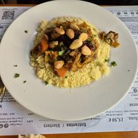 Veg cuscus - better than the usual at Hicuri in Granada