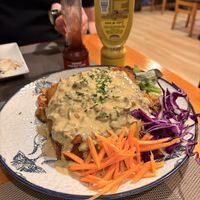 Seitan in pepper sauce   at Hicuri in Granada