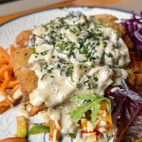 Vegan cordon bleu  at Hicuri in Granada