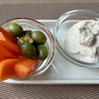 Complimentary starter   at Hicuri in Granada