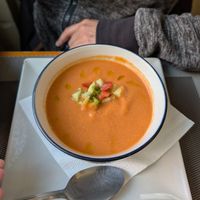 Gazpacho (bereits davon gegessen) at Hicuri in Granada