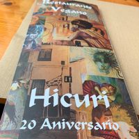 All vegan menu. A la carte or pick the meal of the day at Hicuri in Granada