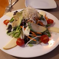 House salad at Hicuri in Granada