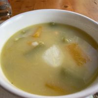 Chickpea soup at Hicuri in Granada