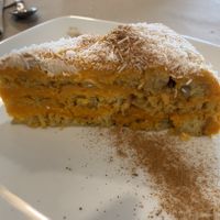 Carrot cake  at Hicuri in Granada