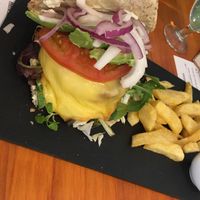 Beyond meat burger at Hicuri in Granada