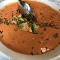 Salmorejo at Hicuri in Granada