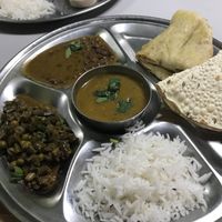 Thali  at Swad Vegetarian Indian in Greenville