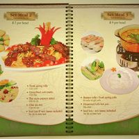 Set meal at Loving Hut Hoa Dang in Hanoi