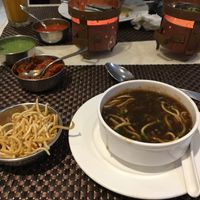 Soup with noodles at Chowpaty Pure Vegetarian Restaurant - Westlands in Nairobi