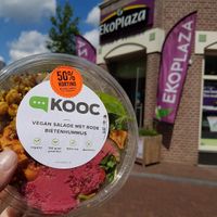 lunch - beet salad at EkoPlaza in Soest