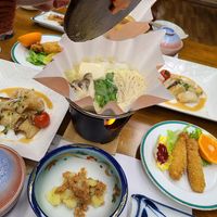 Dîner at Hatoguruma Kawabata  in Nozawaonsen