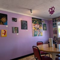 Gorgeous art for sale at Jacq N Diane's Juice Box in Holly