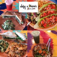 Everything is gluten free and soy free! at Jacq N Diane's Juice Box in Holly