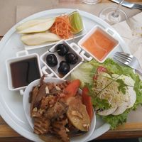 Tofu salad at Saigon Delice Restaurant in Valencia