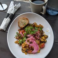 Tofu scramble at The Mud House in St Louis