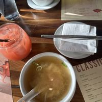 Miso soupp  at Kelp in Tampa