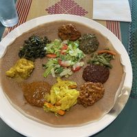 Vegetarian/vegan special   at Tana Ethiopian Restaurant and Market in Anaheim