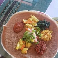 #6 combo at Tana Ethiopian Restaurant and Market in Anaheim