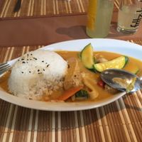 Soja Vleisch Curry! sehr lecker at Loving Hut in Hamburg