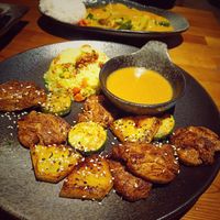 Happy Grill Plate at Loving Hut in Hamburg